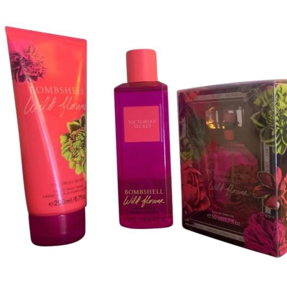 Victoria’s Secret Bombshell Wild Flowers Fragrance set